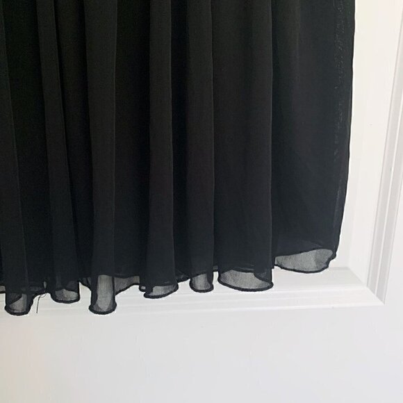 Trixxi Women Black Mini Dress, size Medium Junior - Picture 7 of 12